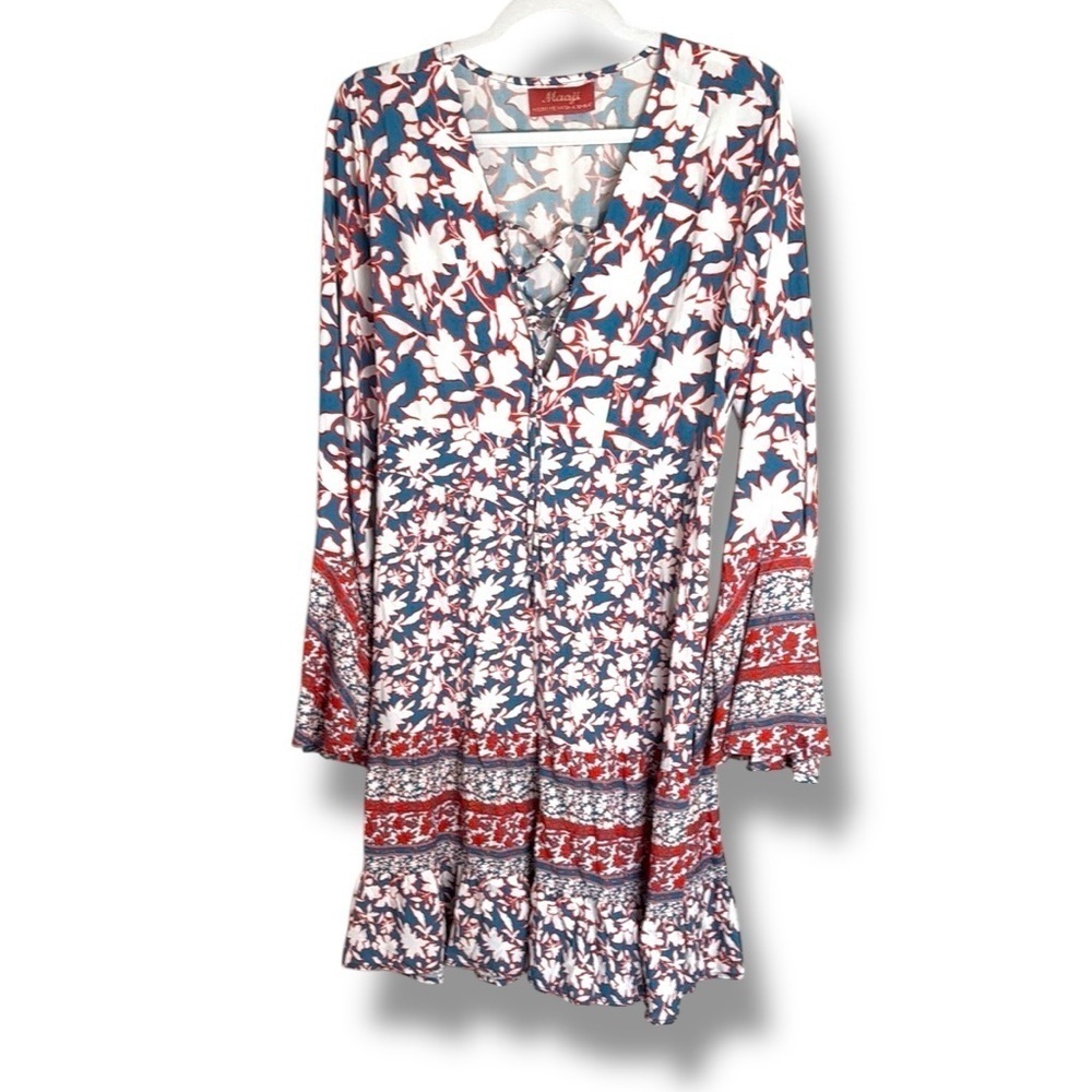 Maaji Princess Cay Bell Cover Up Dress Size Small Vacation Beach Boho